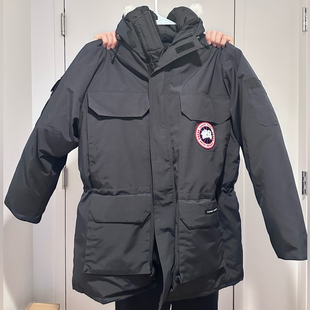 Brand New Canada Goose Expedition Parka Heritage (real fur hood) with Tags